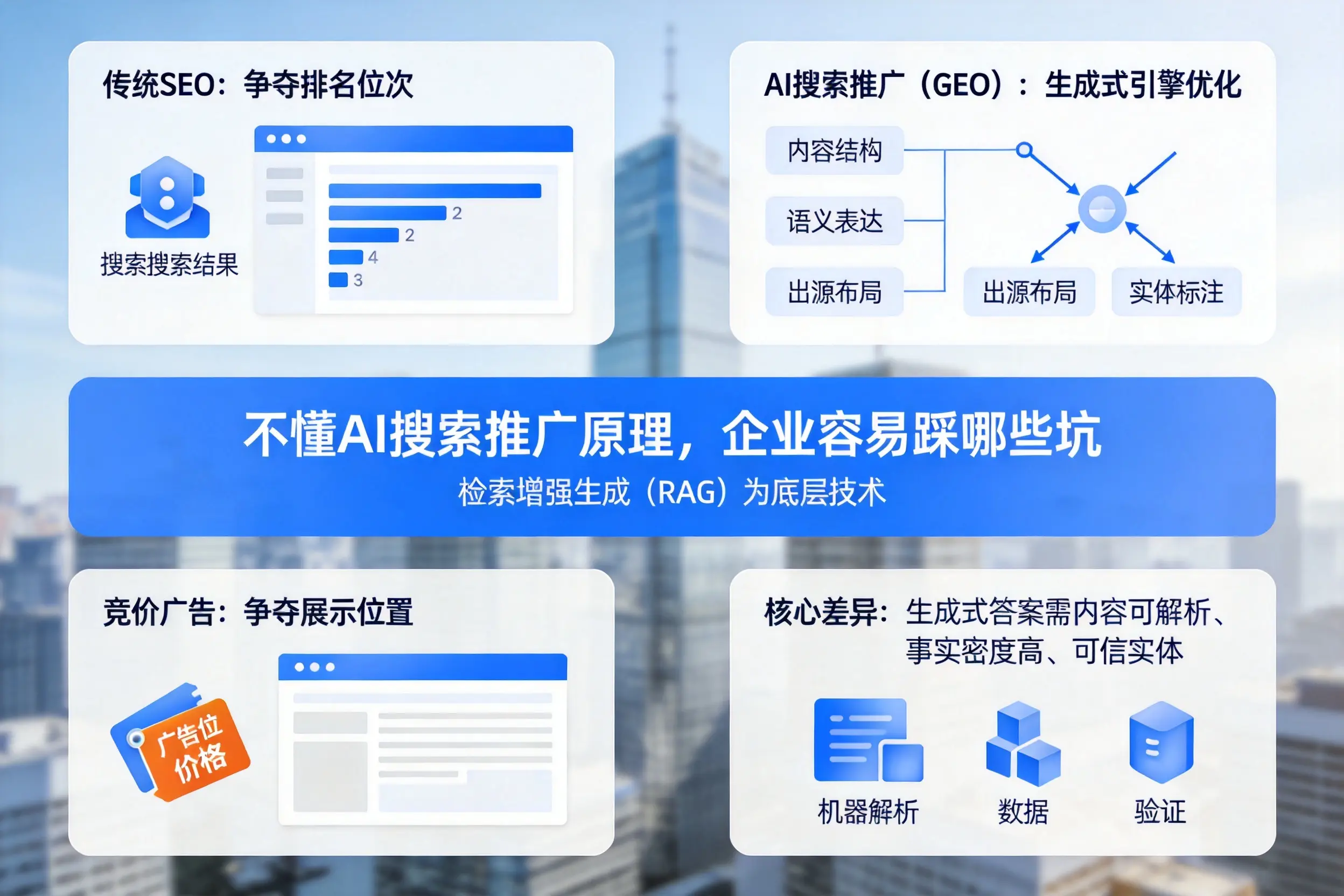 不懂AI搜索推广原理，怒江企业容易踩哪些坑