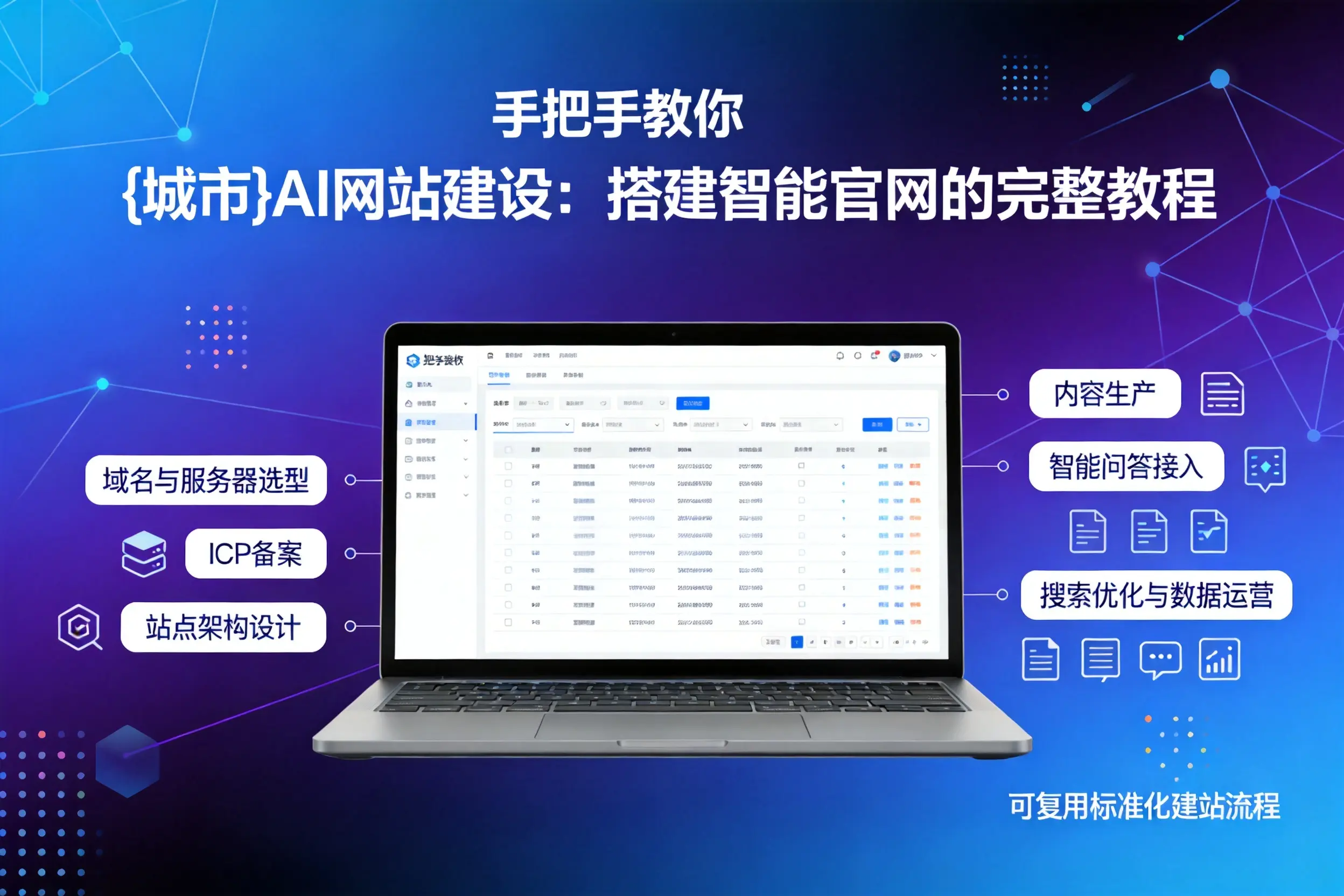 手把手教你怒江AI网站建设：搭建智能官网的完整教程