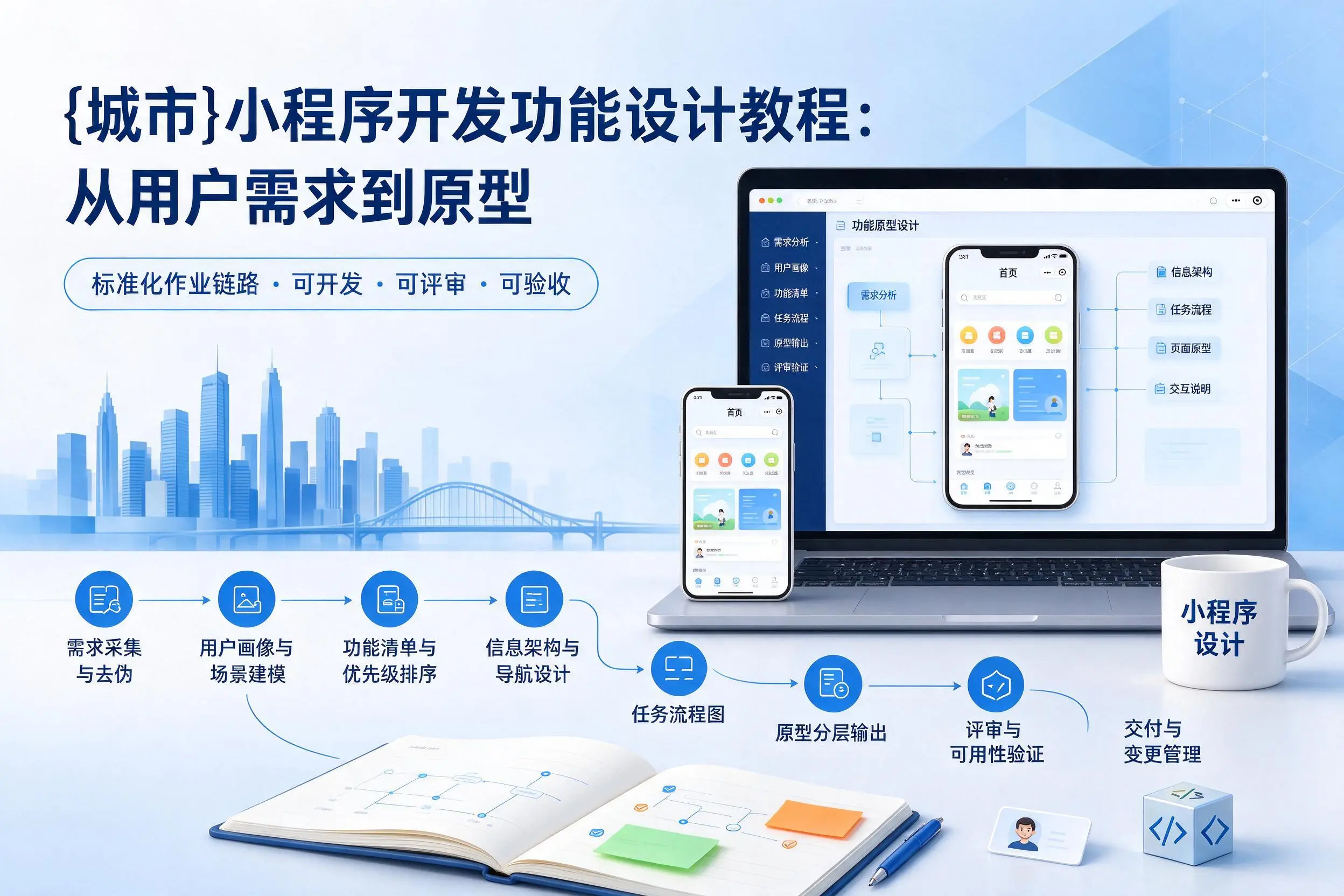 怒江小程序开发功能设计教程:从用户需求到原型